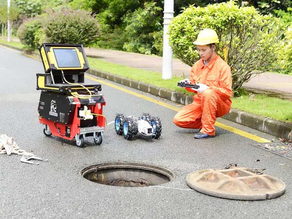 蔡甸管道机器人检测